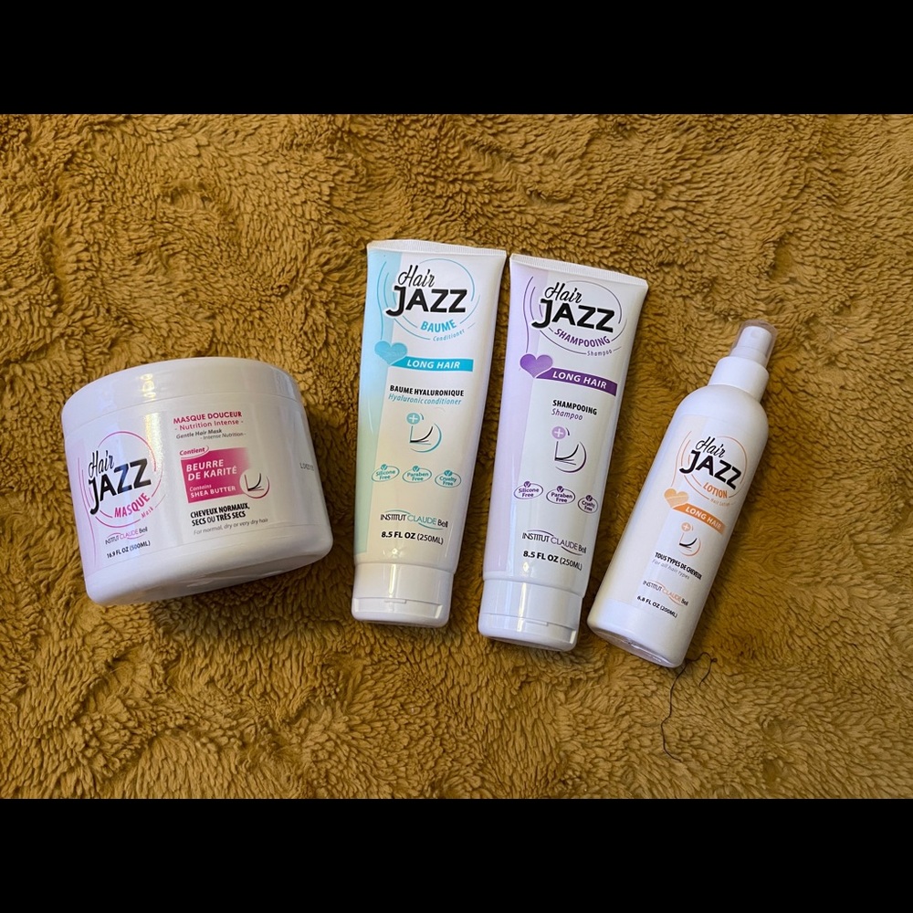 Jazz Hair shampoo and conditioner